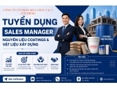 TTCHEM TUYỂN DỤNG SALES MANAGER